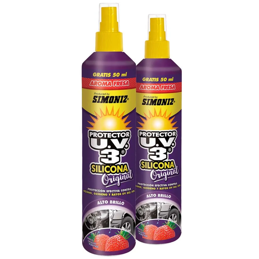 Siliconas 300ml UV3 Fresa